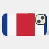 コスタリカ国旗 iPhoneケース (裏面横)