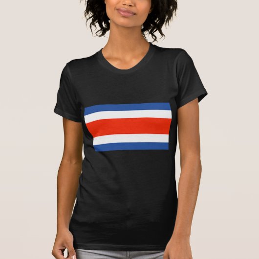 コスタリカ国旗 Tシャツ (正面)