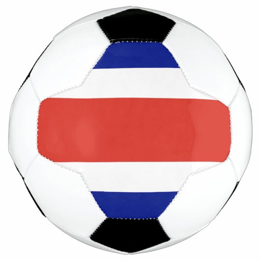 コスタリカ市民旗 サッカーボール (正面)