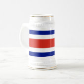 コスタリカ市民旗 ビールジョッキ (正面左)