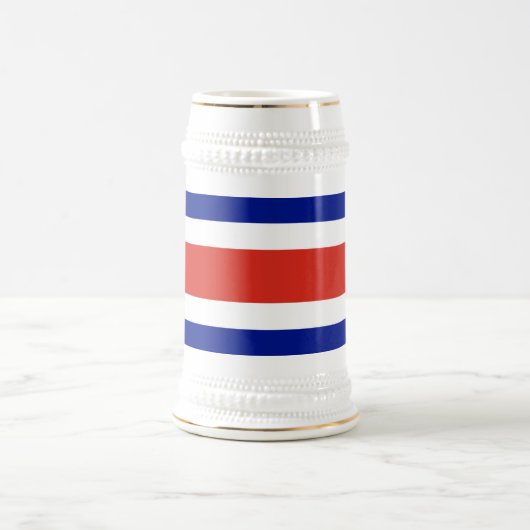 コスタリカ市民旗 ビールジョッキ (中央)