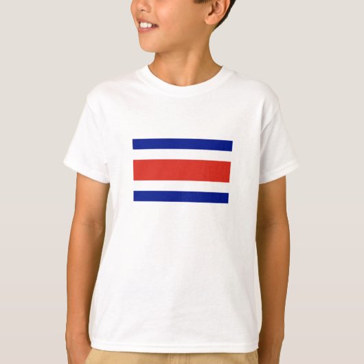 コスタリカ市民旗 Tシャツ (正面)