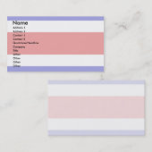 コスタリカ旗 名刺 (正面/裏面)