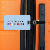 コスタリカ海航海の事帆旗 ラゲッジタグ