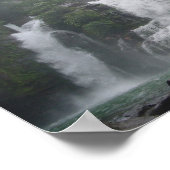 コスタリカ滝 ポスター (角)