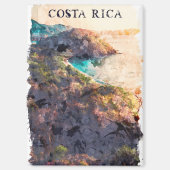 コスタリカ素晴らしヴィンテージ旅行風景 マグネット (正面)