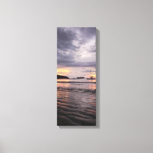 コスタリカ美しい キャンバスプリント (正面)