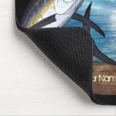 コスタリカ魚釣りチャンピオン(お名前) マウスパッド (コーナー)