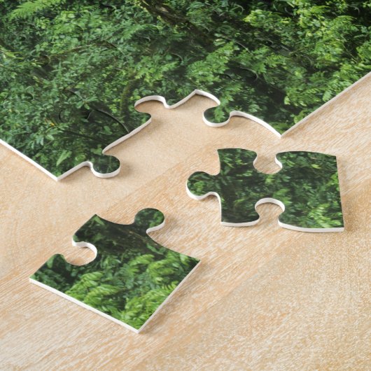 コスタリカ、アレナル火山エリア、ぶら下がったの橋 ジグソーパズル (側面)