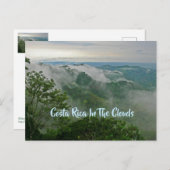 「コスタリカ・イン・ザ・クラウド」はがき ポストカード (正面/裏面)