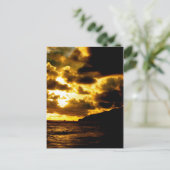 コスタリカ・カラテの夕日 ポストカード (スタンド正面)