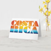 コスタリカ カード (黄色い花)