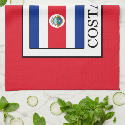 コスタリカ キッチンタオル (折り畳み)