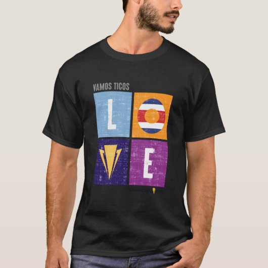 コスタリカ ゴールドカップ エディション Tシャツ (正面)