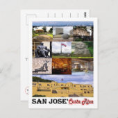 コスタリカ – サンホセ –  ポストカード (正面/裏面)