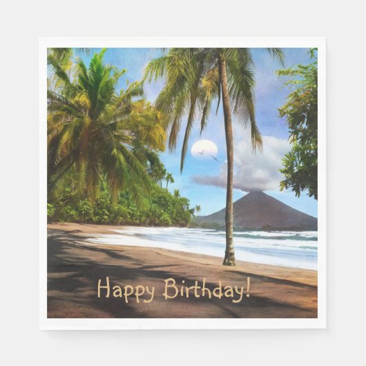 コスタリカ スタンダードランチョンナプキン (正面)