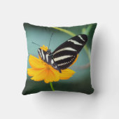 コスタリカ – ゼブラ蝶 クッション (裏面)