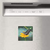 コスタリカ – ゼブラ蝶 マグネット (インサイチュ (食洗機))