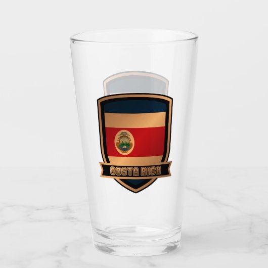 コスタリカ タンブラーグラス (正面)