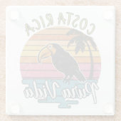 コスタリカ・トゥーカンス，プラビダ ガラスコースター (裏面)