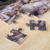 コスタリカ,トルトゥゲロ – ベビーワニ ジグソーパズル (側面)