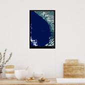 コスタリカ・ドミニカ衛星ポスター ポスター (キッチン)