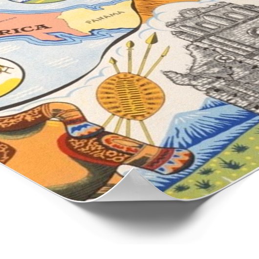 コスタリカ ポスター (角)