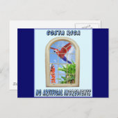 コスタリカ ポストカード (正面/裏面)