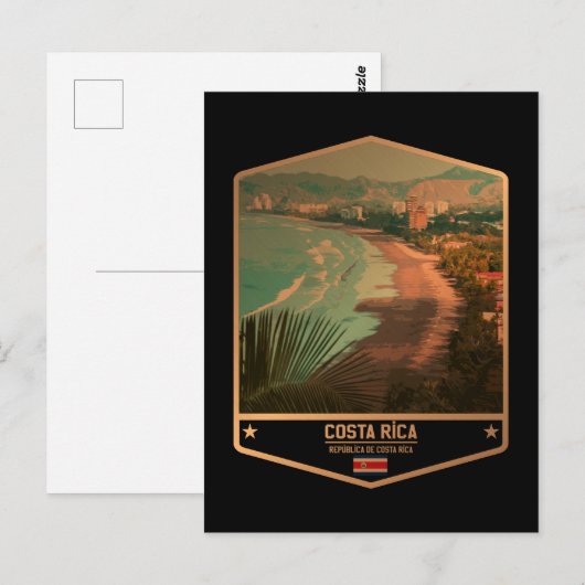 コスタリカ ポストカード (正面/裏面)