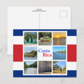 コスタリカ ポストカード (正面/裏面)