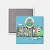 コスタリカ マグネット (正面/裏面)