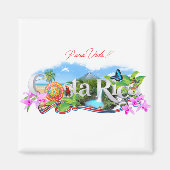 コスタリカ マグネット (正面)