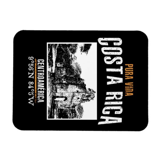 コスタリカ マグネット (横)