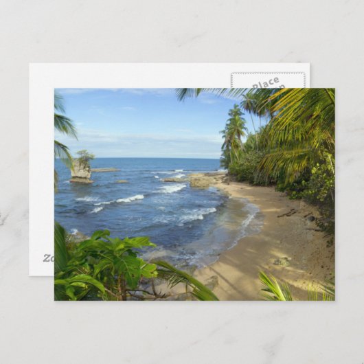 コスタリカ、マザニヨ野生動物保護区 ポストカード (正面/裏面)