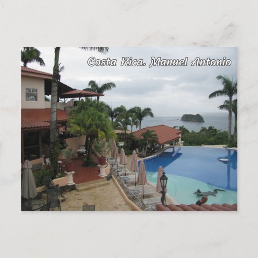 コスタリカ。マニュエルアントニオ ポストカード (正面)