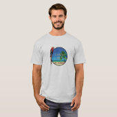 コスタリカ – メンズベーシックTシャツ Tシャツ (正面フル)