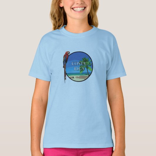 コスタリカ – メンズベーシックTシャツ Tシャツ (正面)