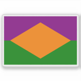 コスタリカ・モラ国旗 シール