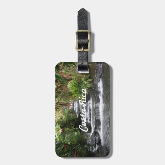 コスタリカ ラゲッジタグ (正面縦)