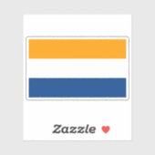 コスタリカ，リオカルト州カントン国旗 シール (シート)