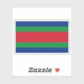 コスタリカ・ロス・チリ国旗 シール (シート)