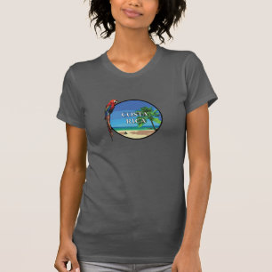 コスタリカ – 女子素晴らしジャージーTシャツ Tシャツ