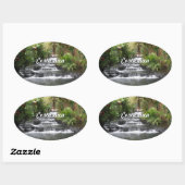 コスタリカ 楕円形シール (シート)