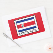 コスタリカ 長方形シール (封筒)