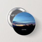 コスタリカ、風光明媚な写真 缶バッジ (正面&裏面)