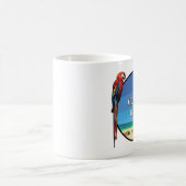 コスタリカ – 黒/白11 ozモーフィングマグ モーフィングマグカップ (中央)