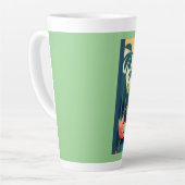 コスタリカ #1 カフェラテマグ (左アングル)