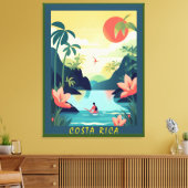 コスタリカ#1 キャンバスプリント (インサイチュ (リビング))