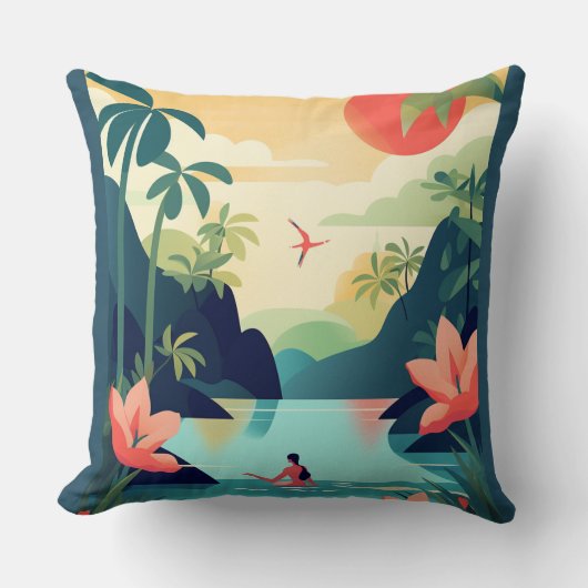 コスタリカ#1 クッション (正面)