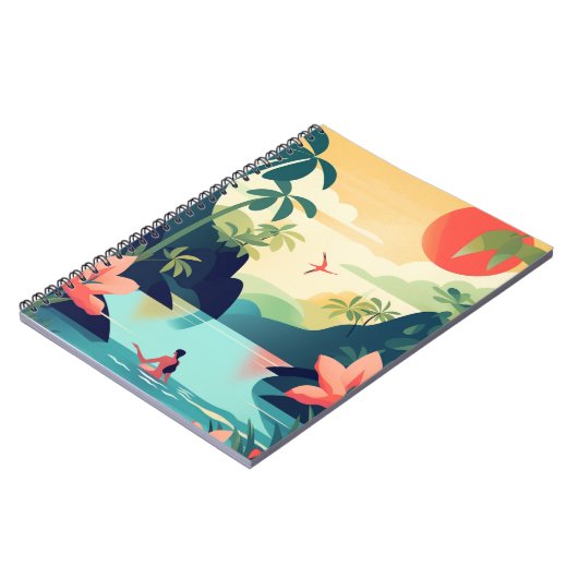 コスタリカ #1 ノートブック (左側)